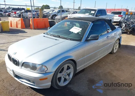 2002 BMW 330Ci from USA, damaged, VIN WBABS53422JU92779